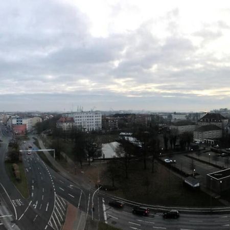 Yachtpanorama Weser und Yachthafenblick 1 Zi 7OG Bremerhaven Exterior foto