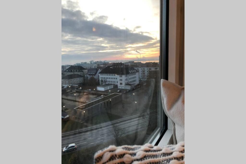 Yachtpanorama Weser und Yachthafenblick 1 Zi 7OG Bremerhaven Exterior foto